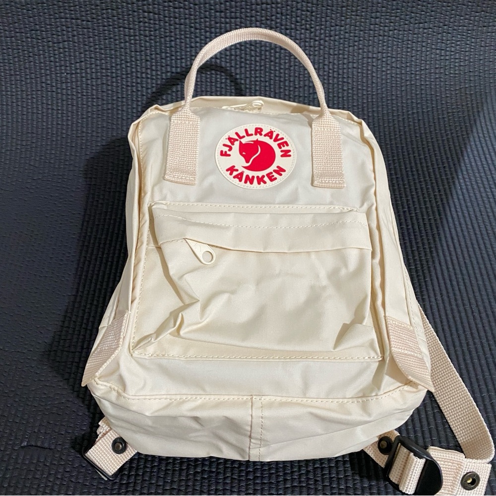 Kånken Cream Mini Backpack - Picture 2 of 15